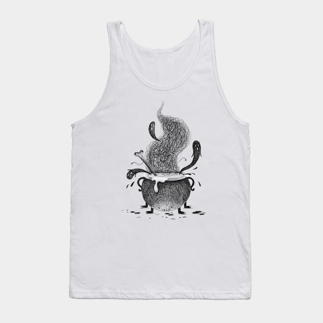 Magic Cauldron Tank Top by Gummy Illustrations